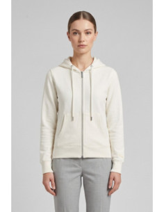 Markup felpa con cappuccio e zip in misto cotone MW9620001 [8b09c3ee]