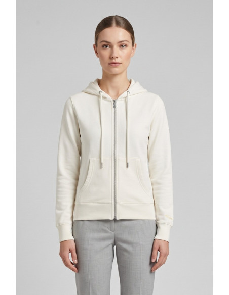 Markup felpa con cappuccio e zip in misto cotone MW9620001 [8b09c3ee]