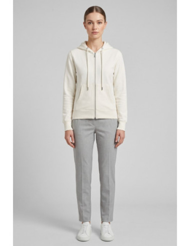 Markup felpa con cappuccio e zip in misto cotone MW9620001 [e53241e7]