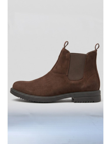 Renato Balestra beatles in suede con logo a rilievo XM26-17 [8a043001]