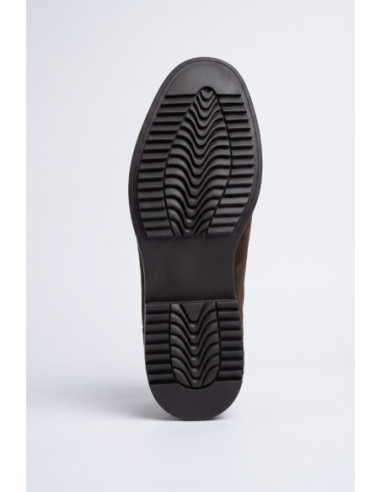 Renato Balestra beatles in suede con logo a rilievo XM26-17 [8f54771f]