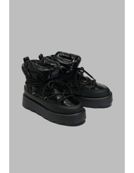 Blauer scarponcino imbottito stringato F6DOYLEO01/NYL [54549e59]