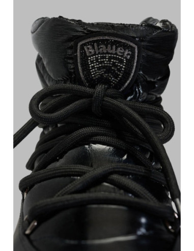 Blauer scarponcino imbottito stringato F6DOYLEO01/NYL [e6191843]