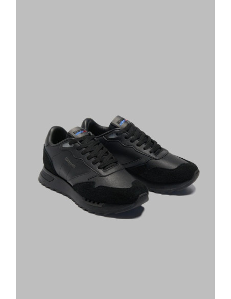 Blauer sneaker in pelle e suede F6RYDER01/LEH [eb55eda0]