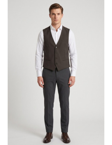 Antony Morato gilet slim fit in misto viscosa a fantasia MMVS00014-FA650392 [82e46b3b]