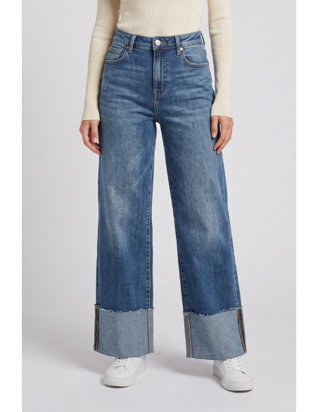 Phard jeans 5 tasche con risvolto 5366H1282 [56ba7fbf]