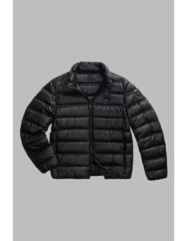 Blauer piumino con collo alla coreana Belmont 26WBLUC03047-006719 [0dca68d4]