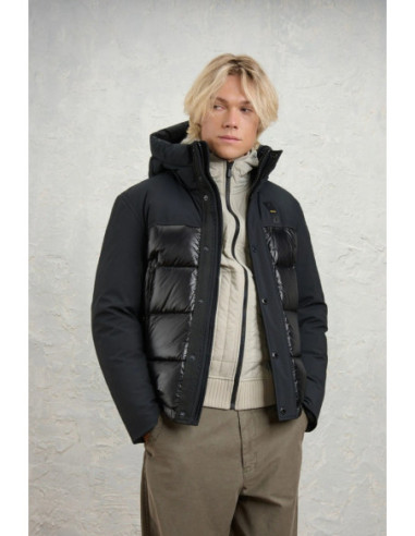 Blauer piumino in nylon e neoprene Brook 26WBLUC03069-006355 [0f659559]