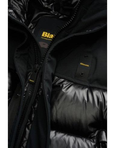 Blauer piumino in nylon e neoprene Brook 26WBLUC03069-006355 [d313914a]