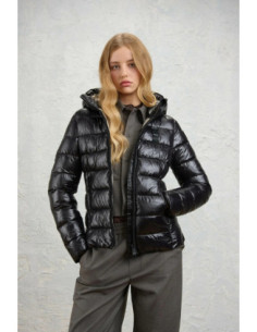 Blauer giubbino imbottito in ovatta termica Caroll 26WBLDC02070-006648 [d4d1634d]