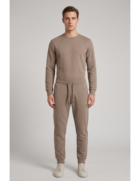 Markup pantalone in felpa con patch logo gommata MK22070 [39221b99]