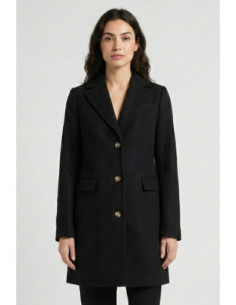 Markup cappotto in panno di misto lana e collo reverse MW9640601 [94edf5a8]