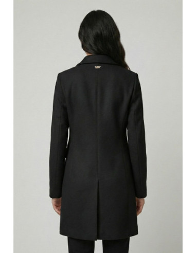 Markup cappotto in panno di misto lana e collo reverse MW9640601 [fad677a1]