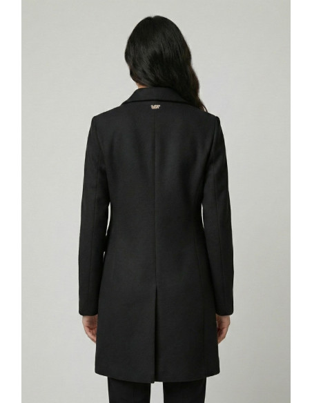 Markup cappotto in panno di misto lana e collo reverse MW9640601 [fad677a1]