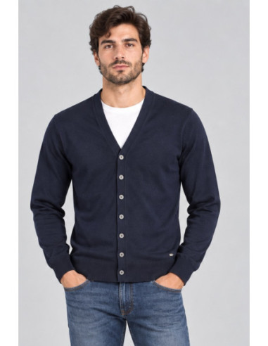 Markup cardigan a bottoni in misto viscosa MK20017 [2b3c3da3]