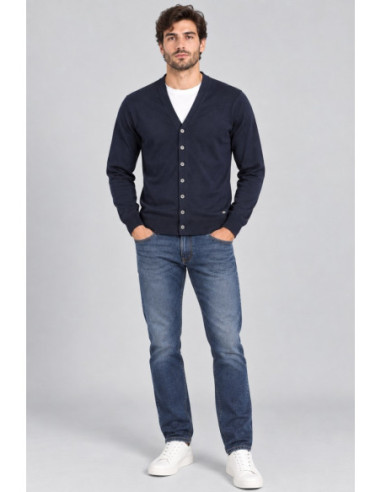 Markup cardigan a bottoni in misto viscosa MK20017 [4507bfaa]