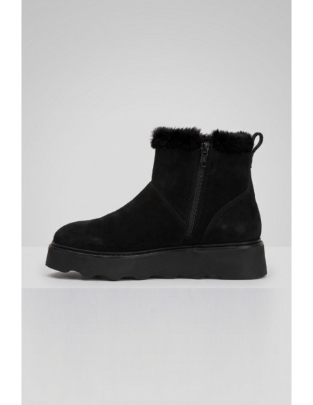 Blauer scarponcino con ecopelliccia F6KYLE01/SWA [13530f6b]