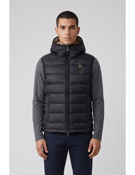Blauer gilet con cappuccio Arden 26WBLUX03046-006047 [bfa89ec4]