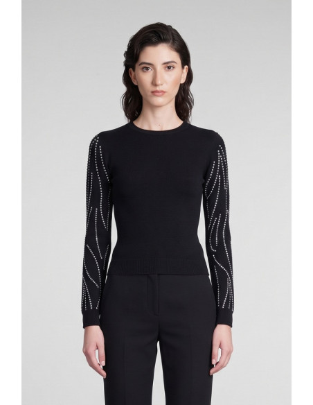 Phard maglia girocollo con borchiette 4134PH116 [e91eac2a]