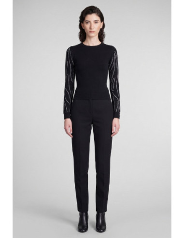 Phard maglia girocollo con borchiette 4134PH116 [87252e23]