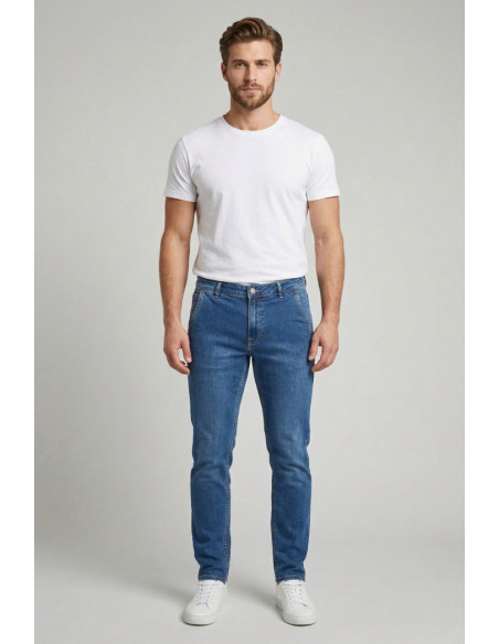 Markup jeans chino in denim di cotone stretch Gabriel MK1950007 [9b658619]