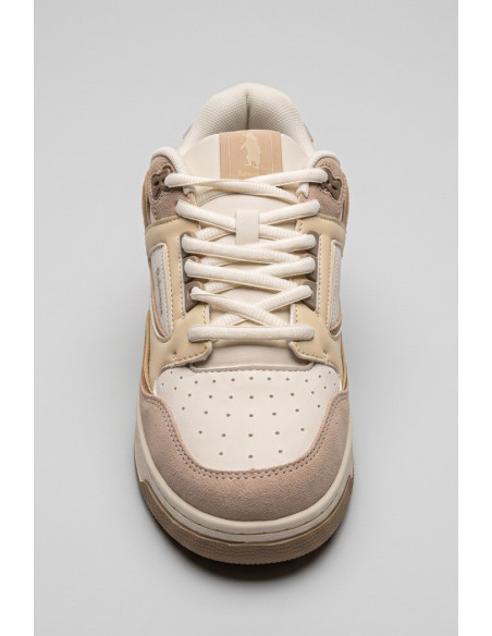 Refrigue sneaker stringata con logo Ground001 [b0d7abd1]
