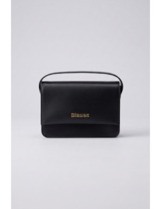 Blauer borsa tracolla in ecopelle F6MIN02PU/MIG [76d3f390]