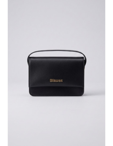 Blauer borsa tracolla in ecopelle F6MIN02PU/MIG [76d3f390]