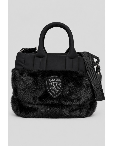 Blauer borsa tote bag poliestere e nylon F6QUARTXS02/PAD [a55eaa2d]