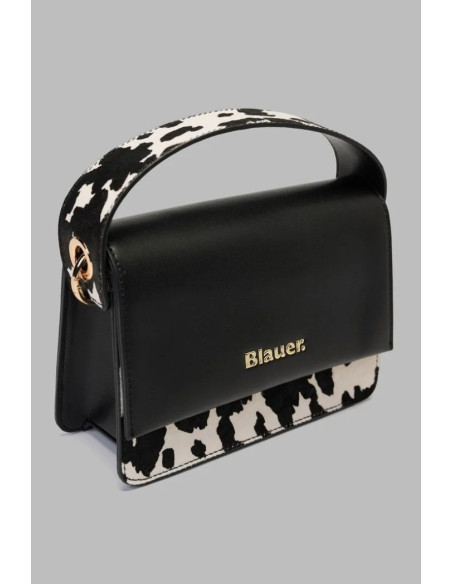 Blauer borsa mini con inserto animalier F6FIM01PON/MIG [adcb1b2a]