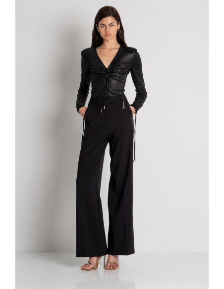 Fracomina pantalone wide a palazzo FQ26WV3008W75401 [aec0c98b]