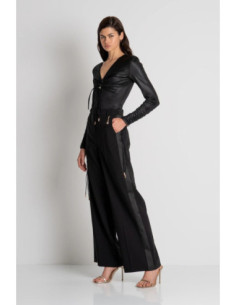 Fracomina pantalone wide a palazzo FQ26WV3008W75401 [aec0c98b] 2