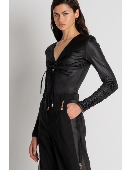 Fracomina pantalone wide a palazzo FQ26WV3008W75401 [c5ab0c9c]