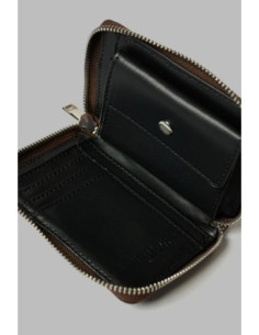 Blauer portafoglio in poliestere e nylon F6PALM03/PAD [9dacc995] 2