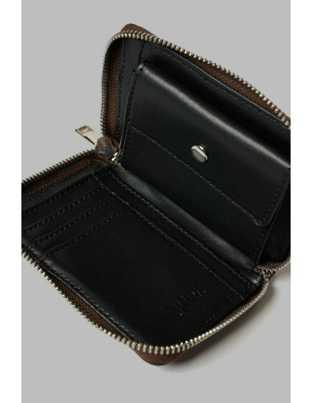 Blauer portafoglio in poliestere e nylon F6PALM03/PAD [448a8a98]
