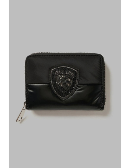 Blauer portafoglio in poliestere e nylon F6PALM03/PAD [efacdcf2]