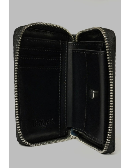 Blauer portafoglio in poliestere e nylon F6PALM03/PAD [81975efb]