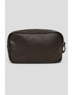 Blauer pochette in ecopelle martellata F6GOY03/BRO [8d8339cf] 2
