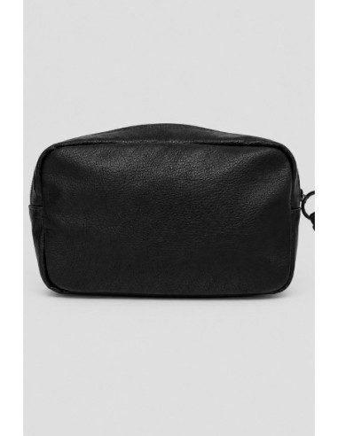 Blauer pochette in ecopelle martellata F6GOY03/BRO [26a56fa5]