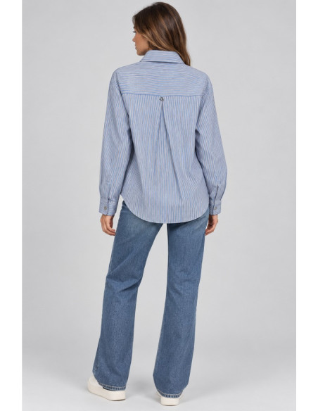 Blash camicia rigata in cotone BS2730001 [23f6ecd8]