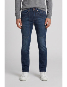 Jeckerson jeans 5 tasche toppa denim skinny James AI26JUPPA100JAMES001-D183 [30ef9148]