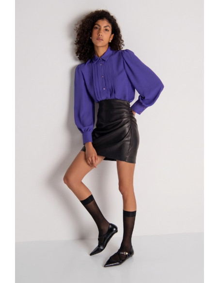 Fracomina gonna slim mini in finta pelle FR26WG1004P41101 [169f472f]