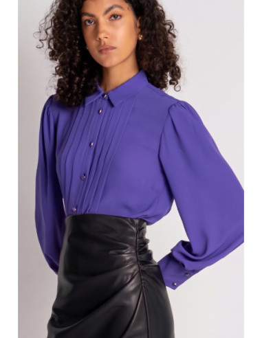 Fracomina gonna slim mini in finta pelle FR26WG1004P41101 [13cf0031]