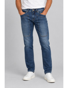 Jeckerson jeans 5 tasche toppa denim slim John AI26JUPPA077JOHN001-D186 [aef7a511]