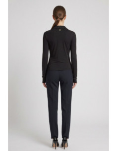 Markup blusa in maglia scollo incrocio MW2610104 [d56a2d9f] 2