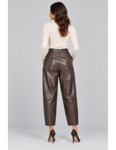 Markup pantalone balloon in ecopelle MW2650108 [df6710e3] 2