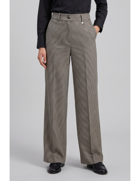 Phard pantalone in pied de poule 090714 [51a60a7b]