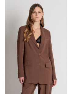 Fracomina blazer over lungo monopetto FR26WJ3001W42901 [4c61eb71]