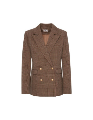 Fracomina blazer regular doppiopetto in principe di Galles FR26WJ3023W57595 [7c257508]