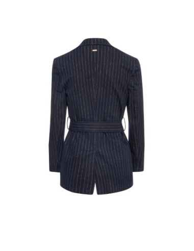 Fracomina blazer regular in denim gessato FR26WJ4013D407D4 [32b09f24]